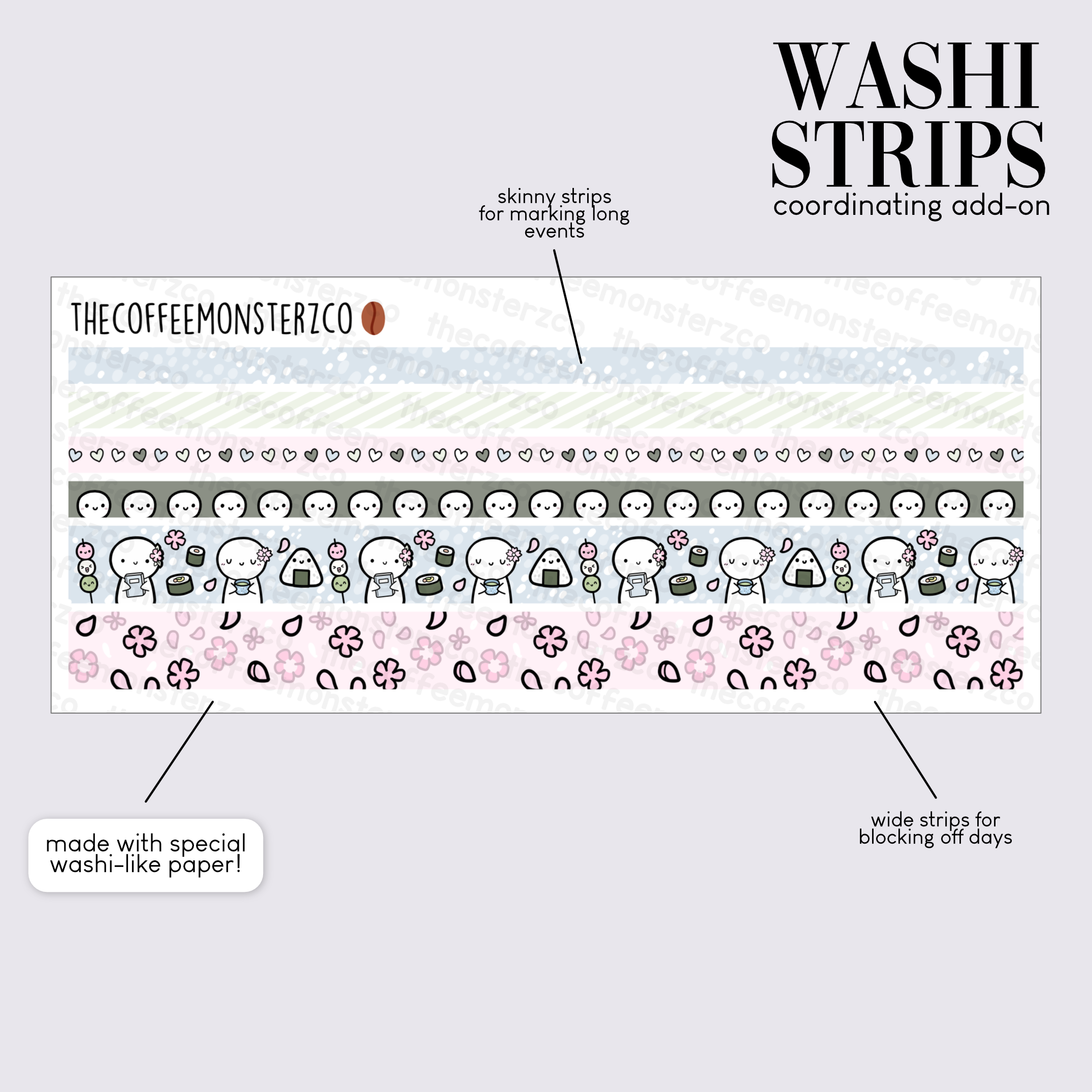 2023 Coordinating Add-ons - Washi Strips - Part 1
