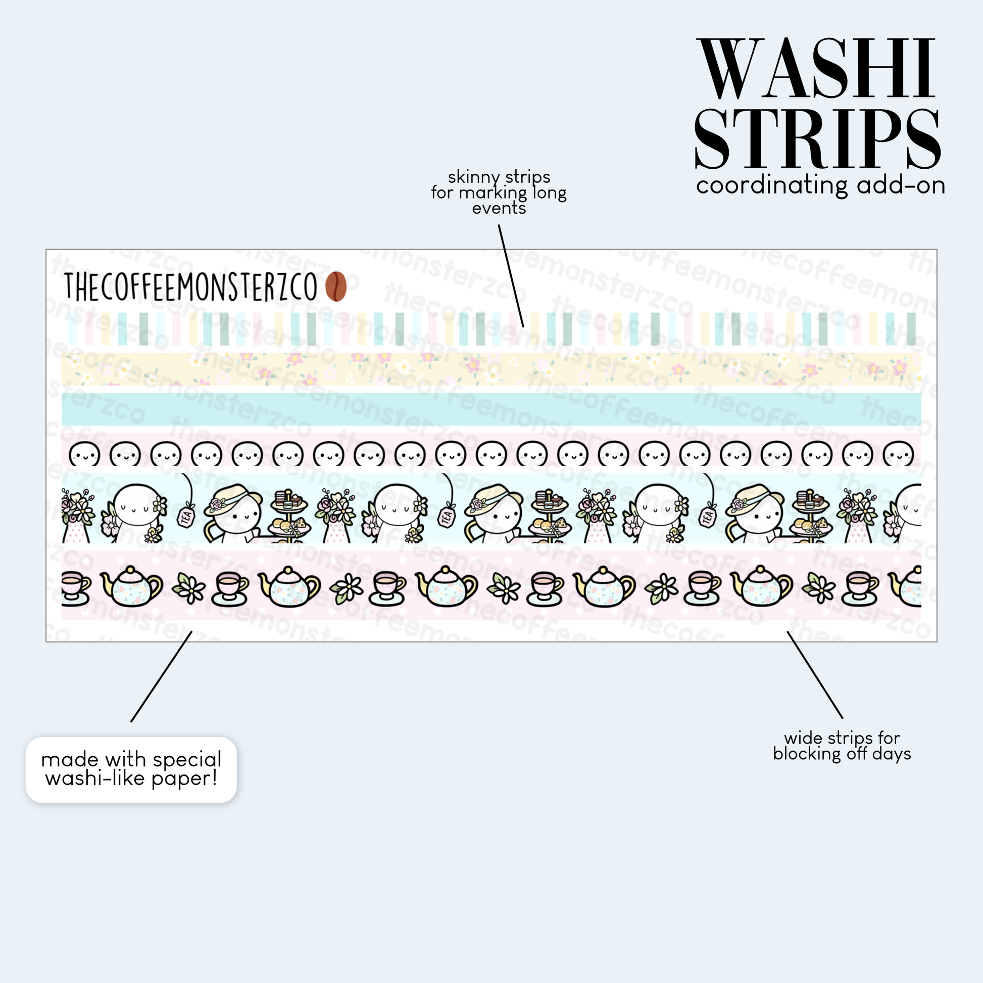 2023 Coordinating Add-ons - Washi Strips - Part 1