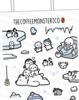 Large Icy Wonderland Doodles