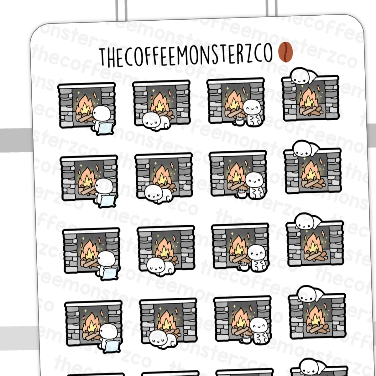 Fireplace Emotis