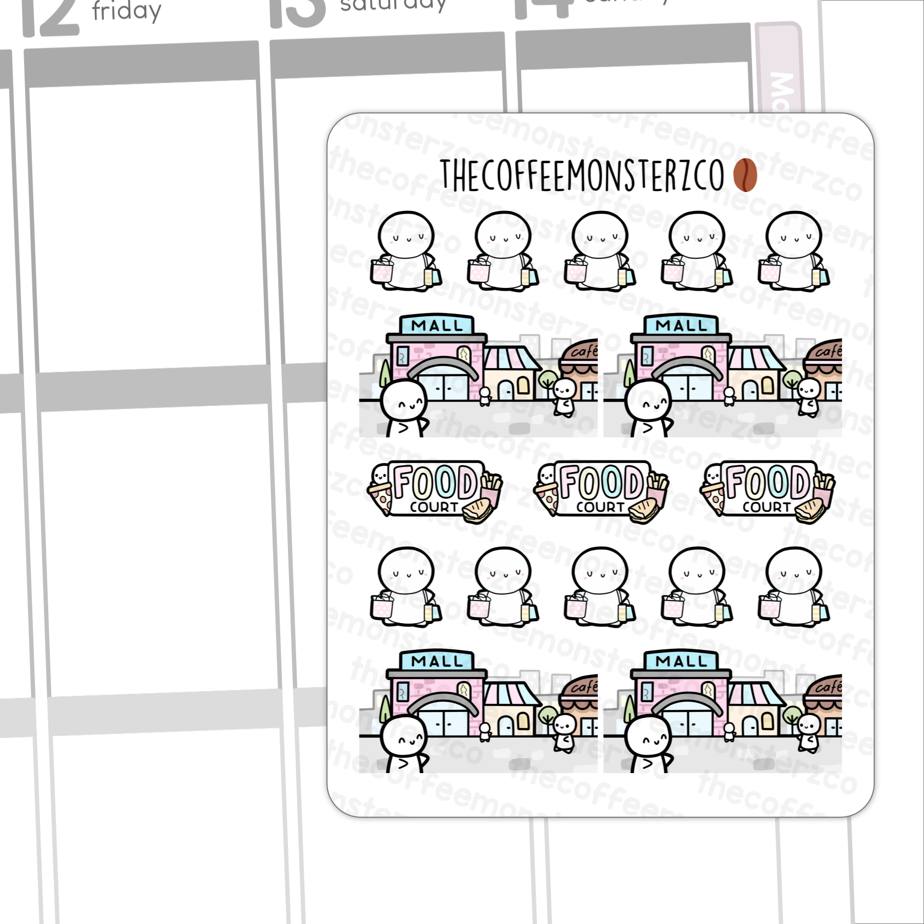 Shopping  Mall Emotis