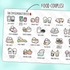 Food Couple Emotis - TheCoffeeMonsterzCo