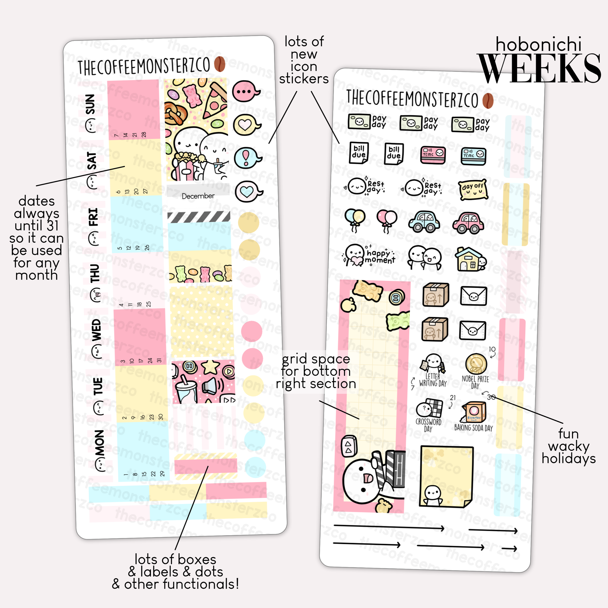 2023 Hobonichi Weeks Monthly Kits - Part 2