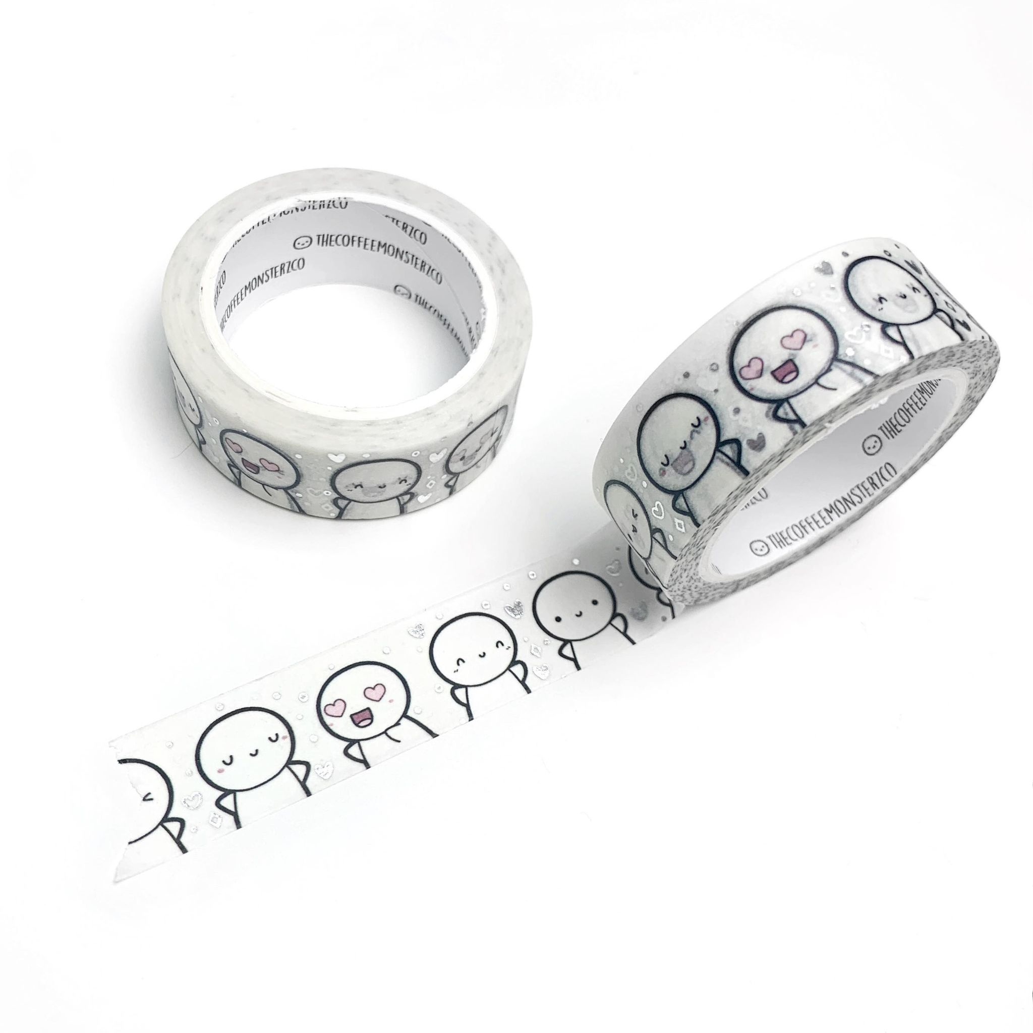 Classic Emotis Washi Tape - 15mm