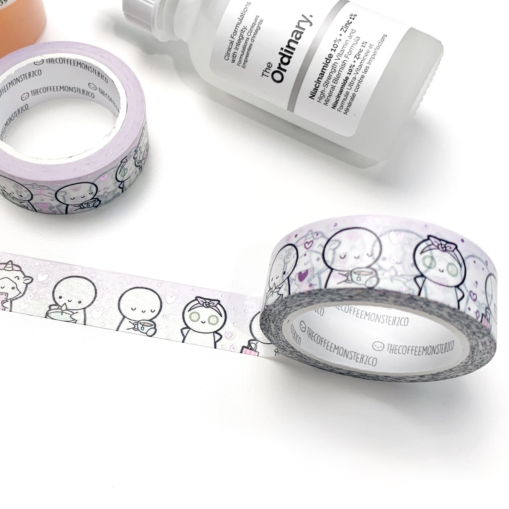 Self Care Emotis 2.0 Washi Tape - 15mm (1 per customer)