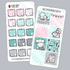 Holiday Baking Hobonichi Weeks Kit - TheCoffeeMonsterzCo