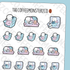 Winter Couch Potato Emotis - TheCoffeeMonsterzCo