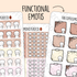 2021 New Years Functional Emotis - TheCoffeeMonsterzCo