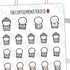 Cozy Sweater Emotis - TheCoffeeMonsterzCo