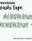 Mountains & Meadows Washi Tape - 15mm