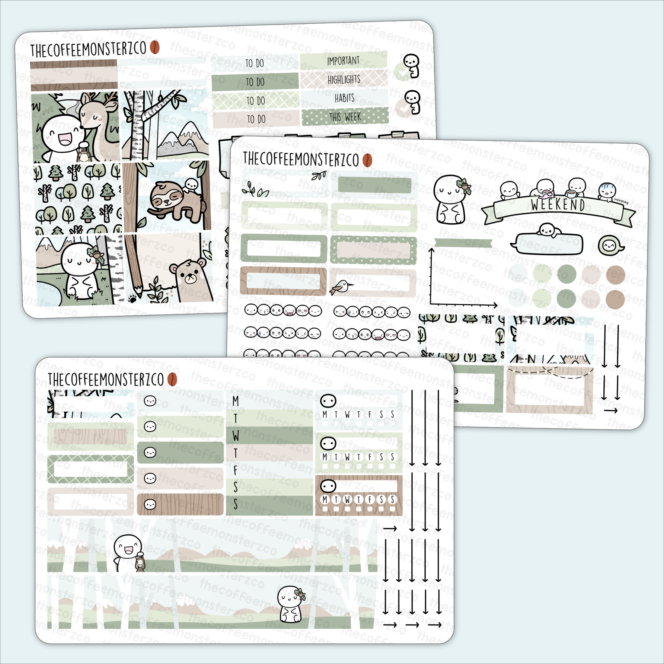 Out of the Woods Hobonichi Cousin Kit