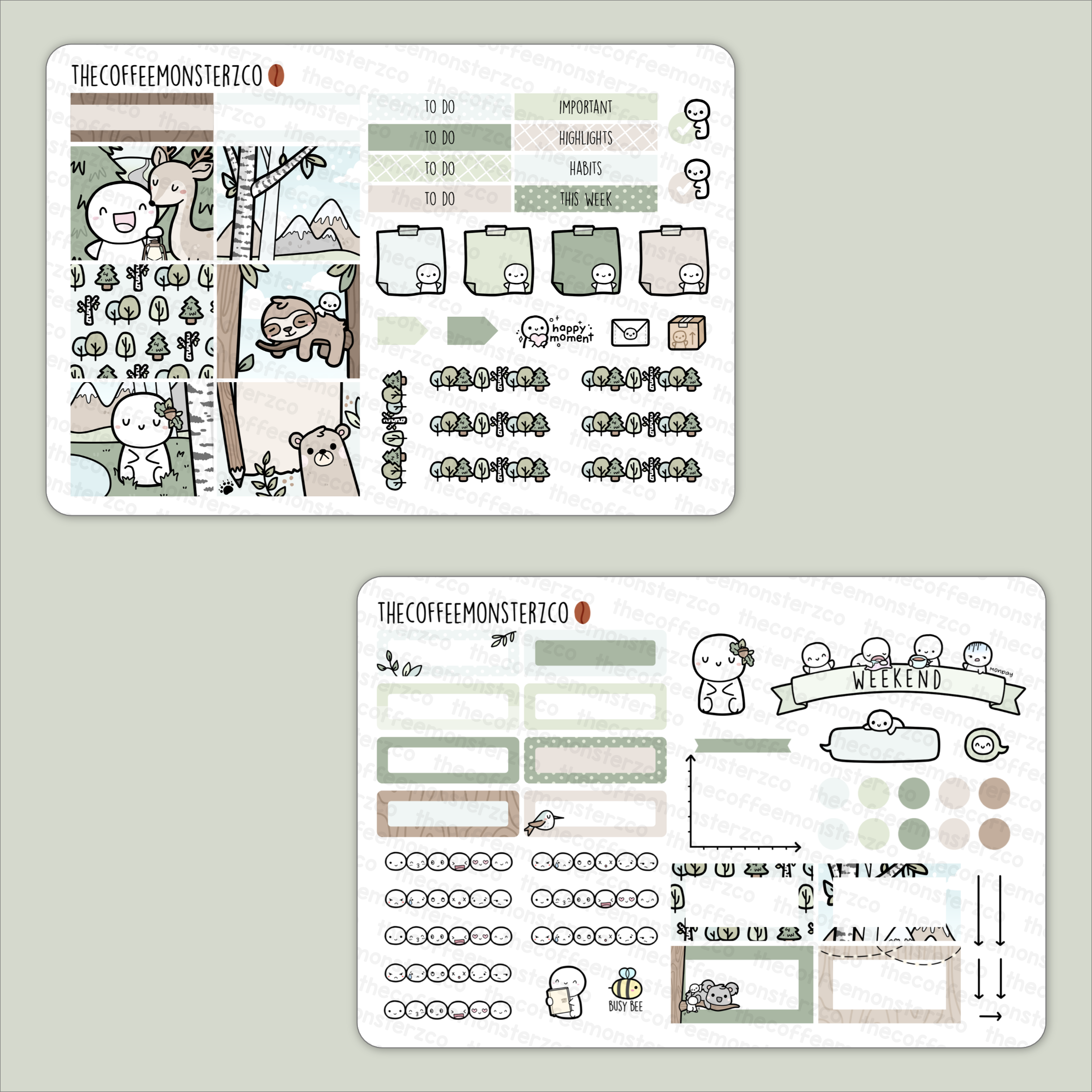Out of the Woods Hobonichi Cousin Kit