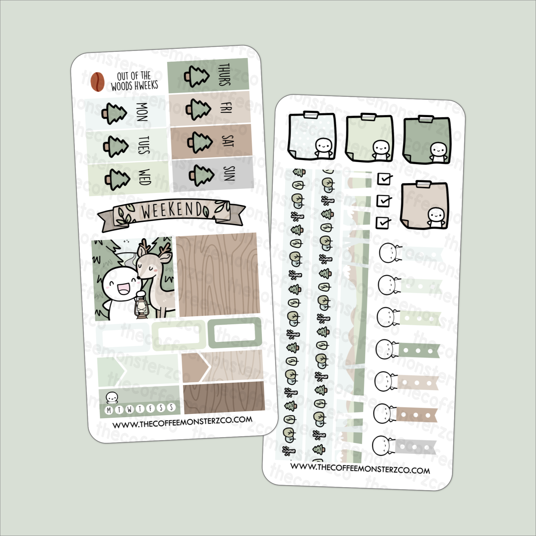 Out of the Woods Hobonichi Weeks Kit