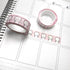 Powder Pink Emoti Washi (Limit 2 rolls per person), TheCoffeeMonsterzCo