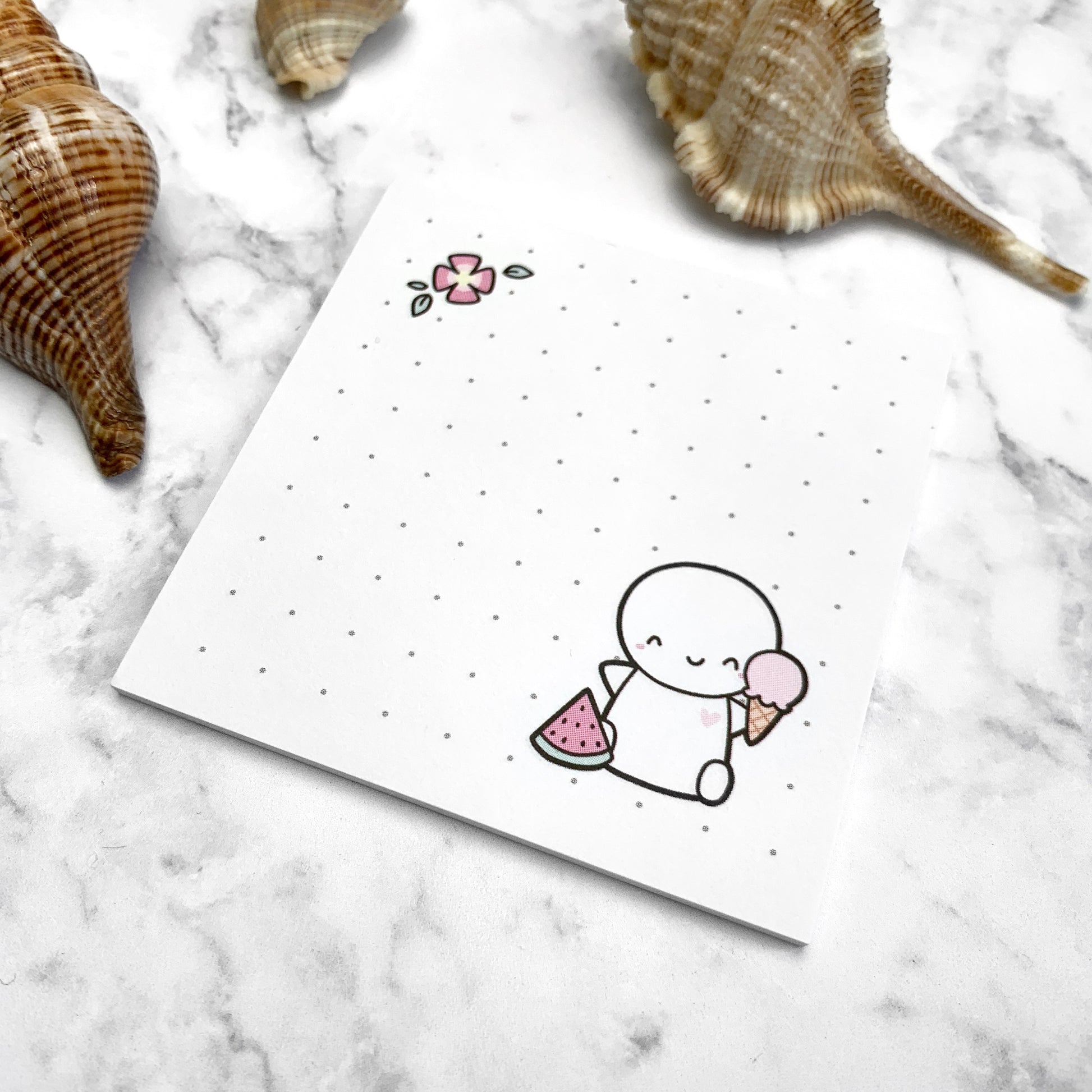 Summer Fun Dot Grid Sticky Notes (1 per customer)