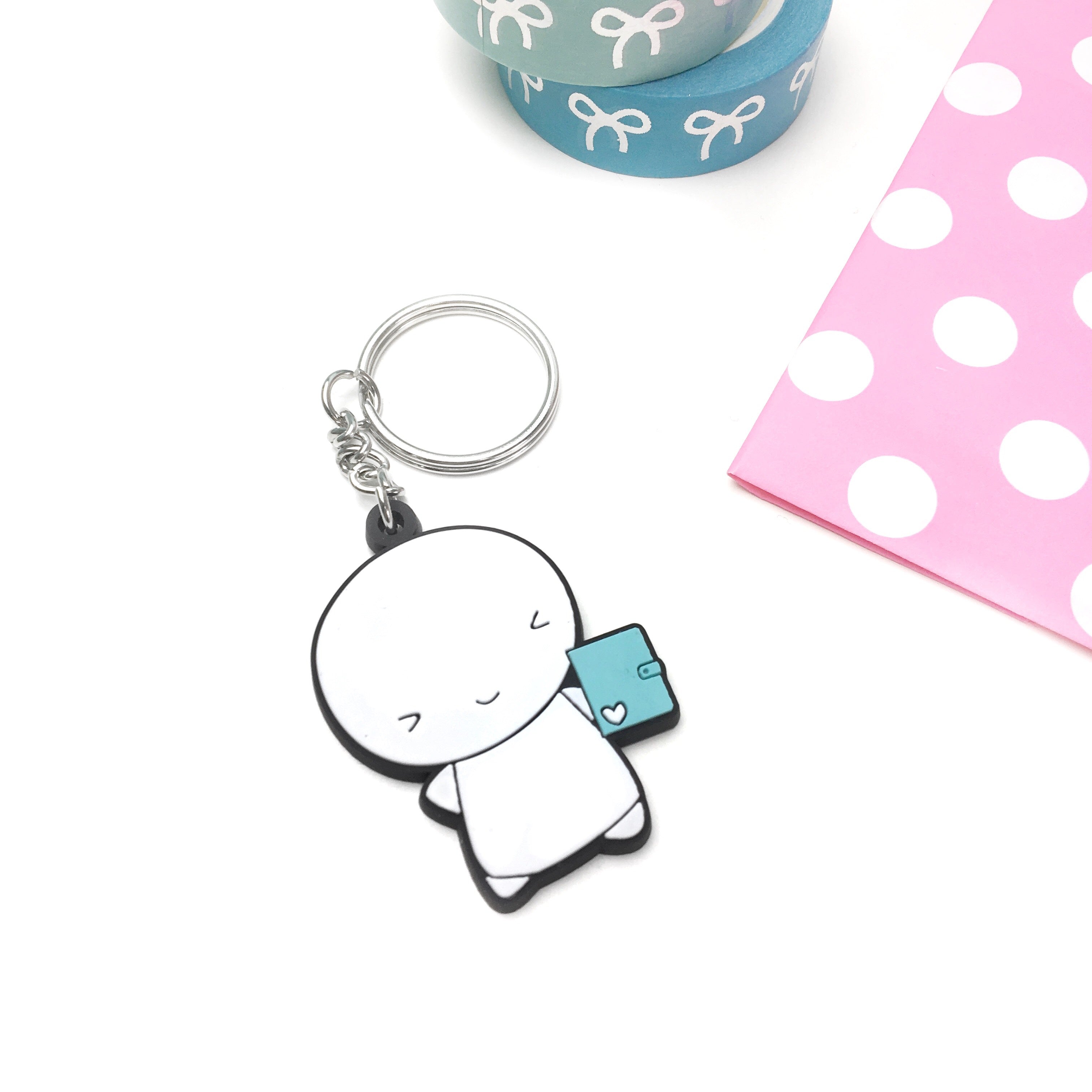 emoti planner keychain, TheCoffeeMonsterzCo