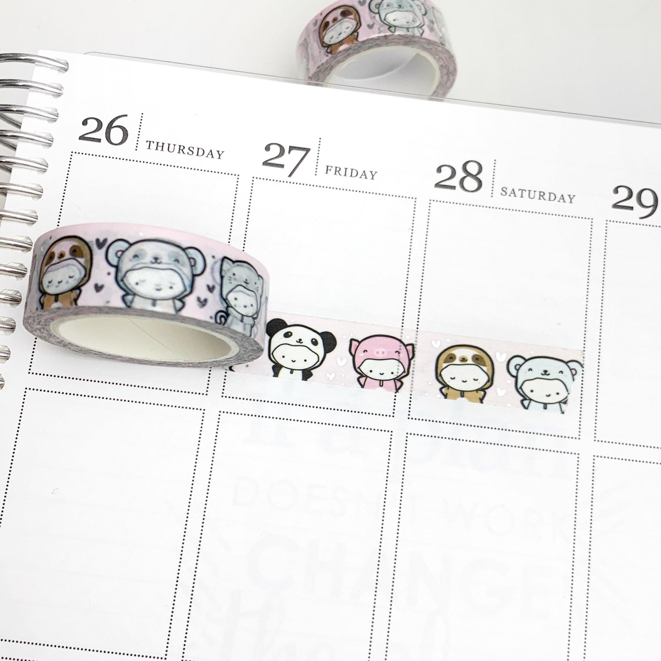 Anniversary Onesies Washi Tape - 15mm - TheCoffeeMonsterzCo