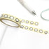 Sunshine Daisies Emoti Head Washi Tape - 10mm - TheCoffeeMonsterzCo