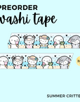 Summer Critters Washi Tape - 15mm