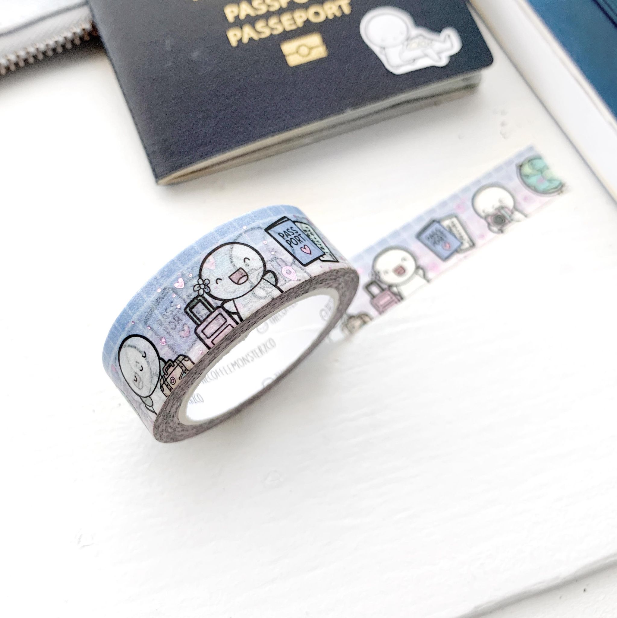 Travel Time Washi Tape - 15mm