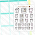 anniversary spring emotis, TheCoffeeMonsterzCo
