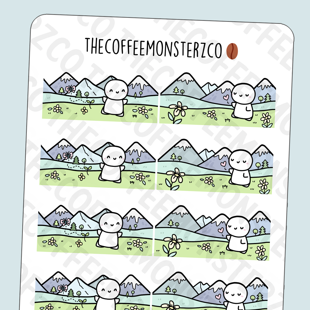 Mountain Scenery - TheCoffeeMonsterzCo