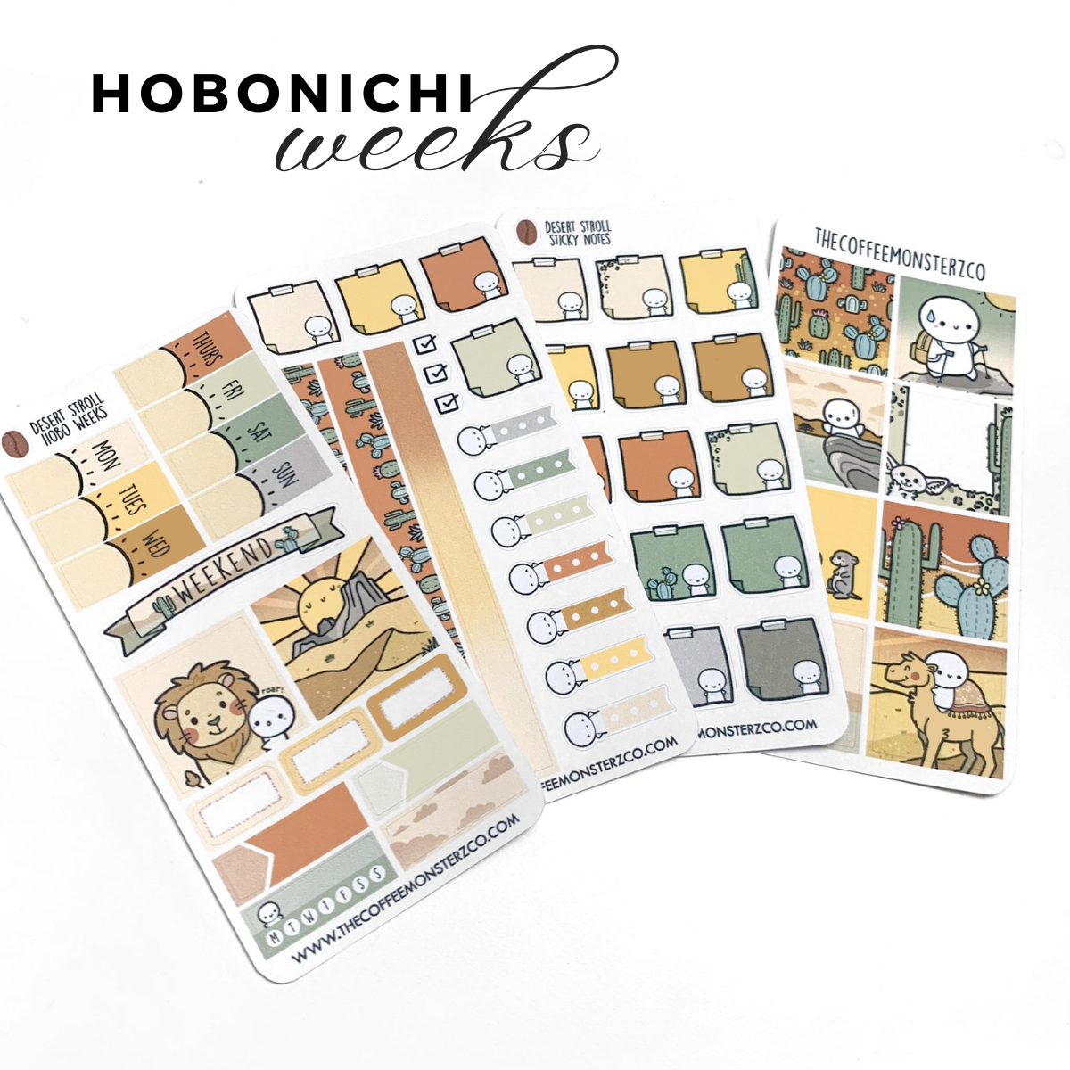 Desert Stroll Hobonichi Weeks Kit