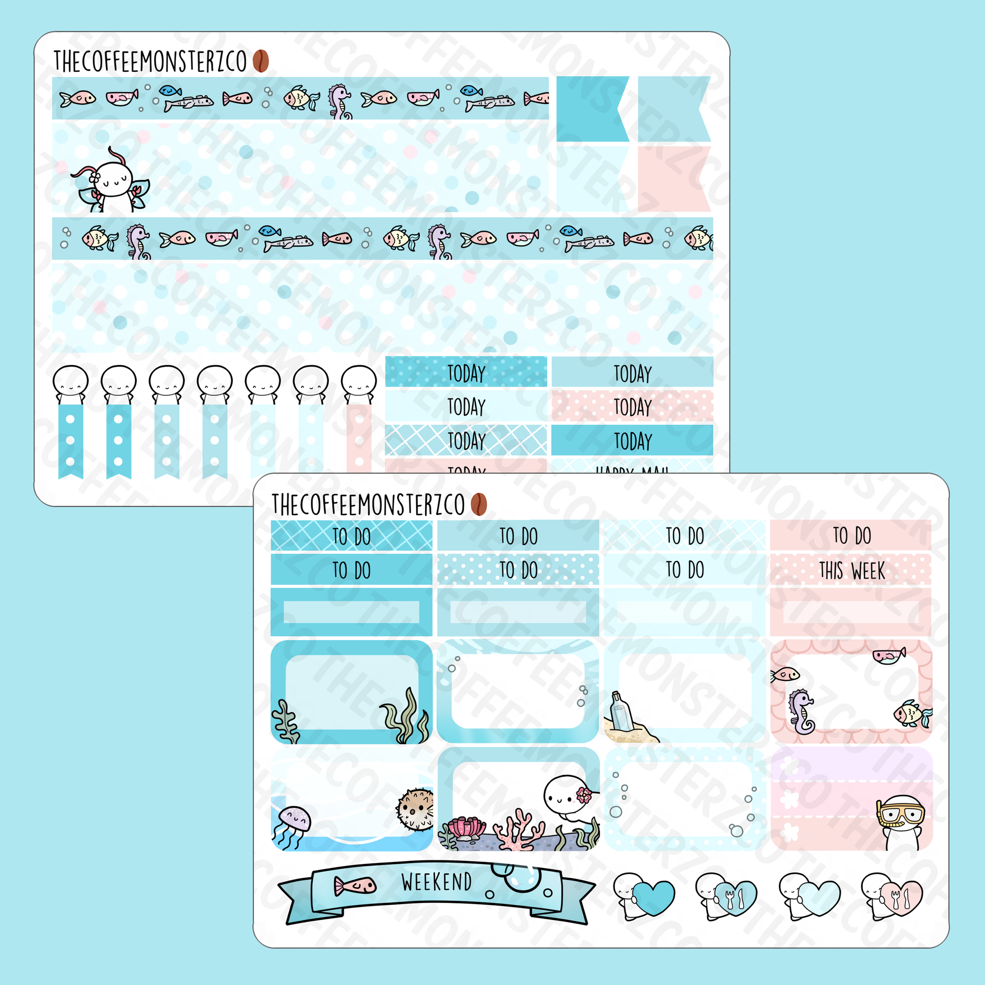 Just Keep Swimming Emoti Mini Kit