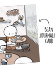 Cozy Cup of Coffee in a Cafe (Bean Card)